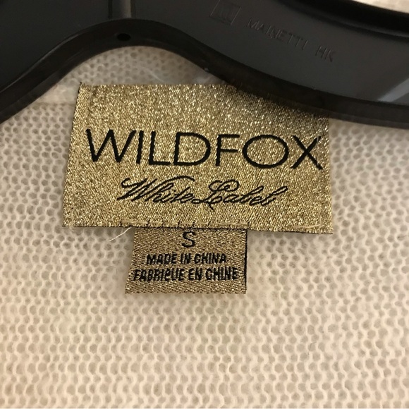 😊Wildfox White Label Rare Happy Face Poncho - Picture 6 of 9